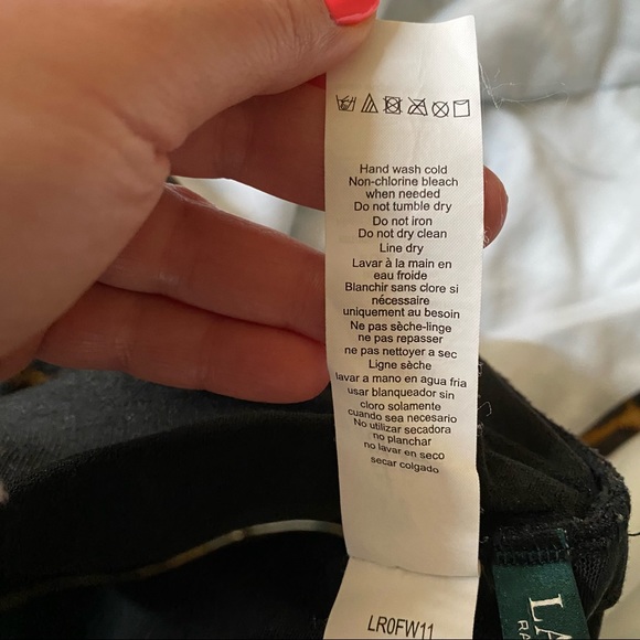 Lauren Ralph Lauren Ocelot Twist Bandeau Underwire One Piece Swimsuit Size 14 - Picture 6 of 6